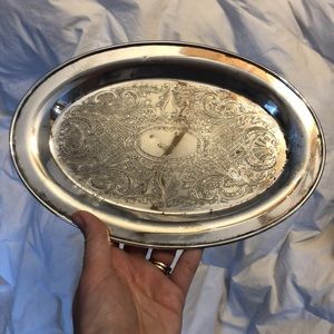 Small Silver Plated tray